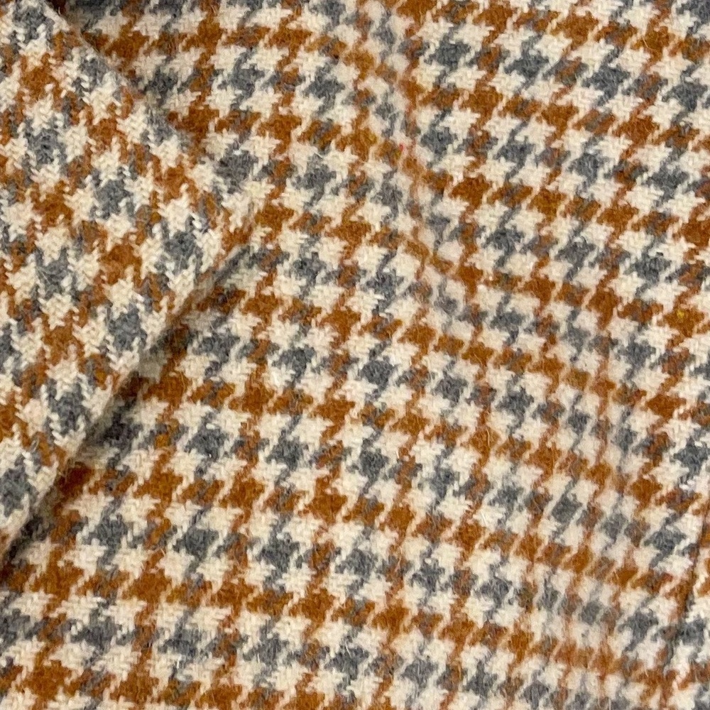 NWT! Moon River Herringbone Double Breasted Jacket with contrast collar - Picture 15 of 16